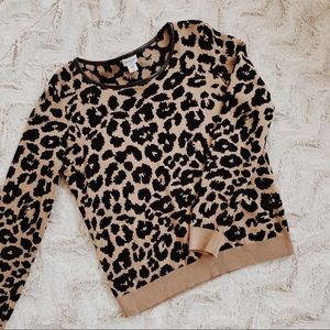 Leopard Print Sweater